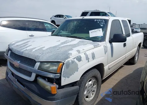 2004 Chevrolet Silverado Ls из США, поврежденный, VIN 2GCEC19V641173274
